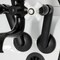 Kingston Brass Tub Wall Mount Clawfoot Tub Faucet with Hand Shower, Matte Black KS229PXMB - alternate 4